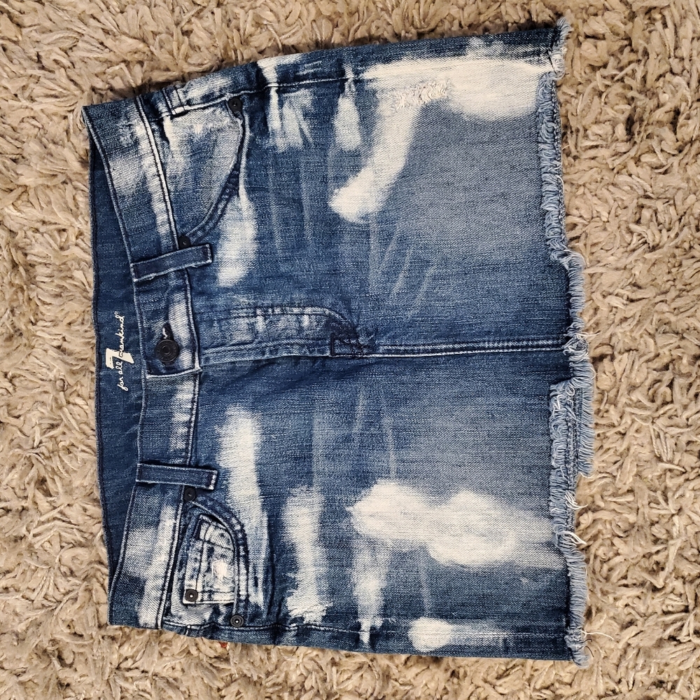 7 For All Mankind Mini skirt